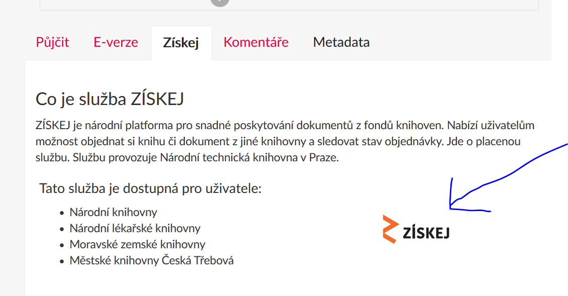 Získej - ikona